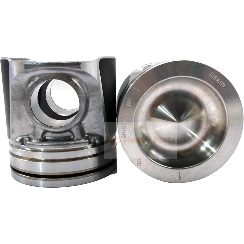 1 Piece Piston With Pin And Clips 3135M145 Fits For Perkins 1104D - E44TA(NJ) Engine - Fab Heavy Parts