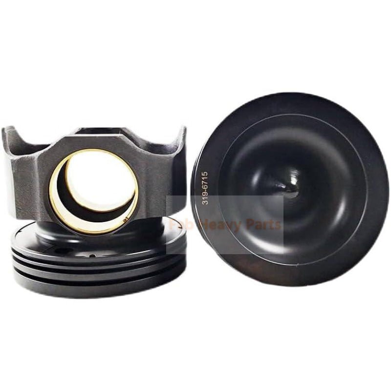 1 Piece Piston With Pin And Clips 319 - 6715 Fits For Caterpillar C18 Engine Parts - Fab Heavy Parts