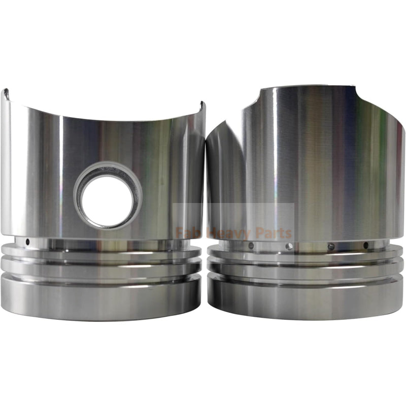 1 Piece Piston With Pin And Clips 34417-54100 Fits For Mitsubishi S4E-2 S6E-2 Engine Parts