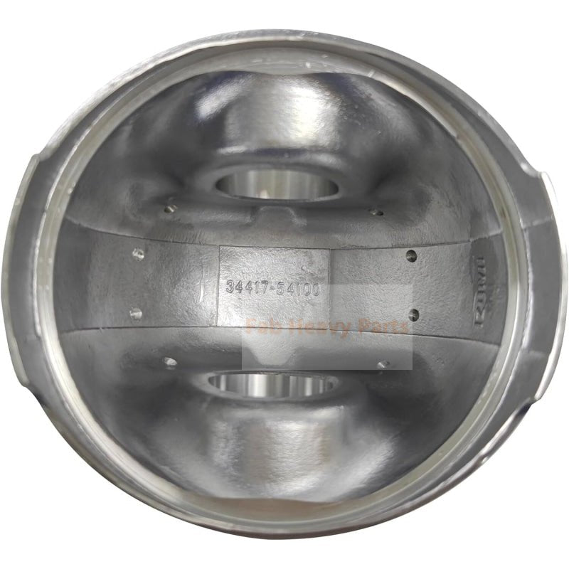 1 Piece Piston With Pin And Clips 34417 - 54100 Fits For Mitsubishi S4E - 2 S6E - 2 Engine Parts - Fab Heavy Parts