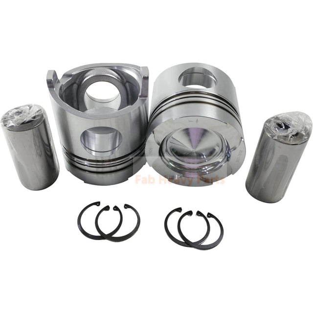 Pistón de 1 pieza con alfiler y clips 36217-70700 se ajusta para piezas de motor Mitsubishi S6B2