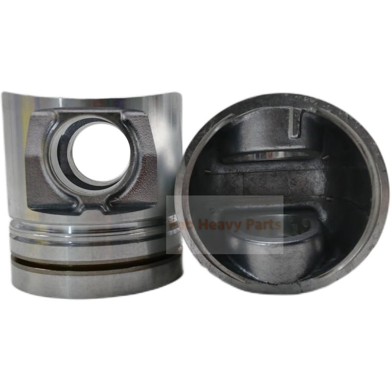 1 Piece Piston With Pin And Clips 3907156 3802100 Fits For Cummins 4B3.9 4BT3.9 4BTA3.9 4BTAA3.9 6B5.9 6BT5.9 6BTA5.9 6BTAA5.9 Engine Parts - Fab Heavy Parts
