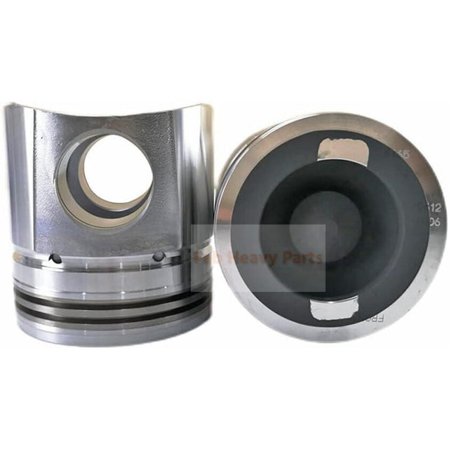 Piston 1 pièce avec broche et clips 3948465 3942665 Fits pour Cummins QSB QSB4.5 QSB5.9 QSB6.7 Pièces du moteur QSB7