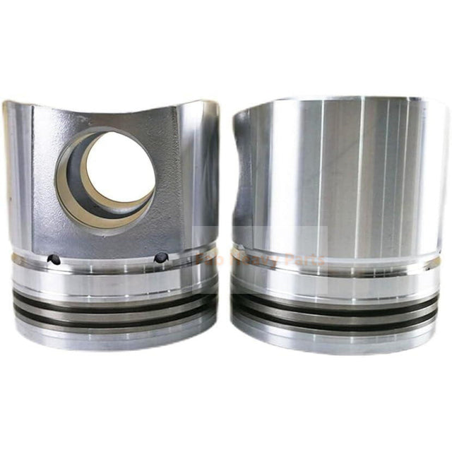 Piston 1 pièce avec broche et clips 3948465 3942665 Fits pour Cummins QSB QSB4.5 QSB5.9 QSB6.7 Pièces du moteur QSB7
