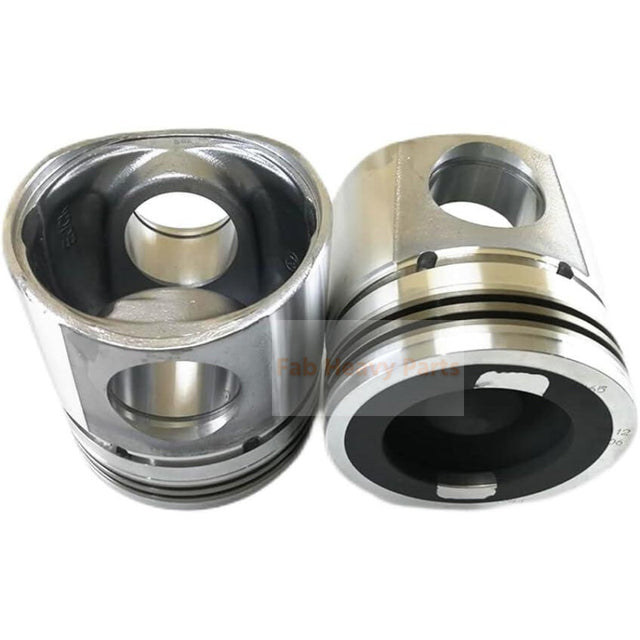 Piston 1 pièce avec broche et clips 3948465 3942665 Fits pour Cummins QSB QSB4.5 QSB5.9 QSB6.7 Pièces du moteur QSB7