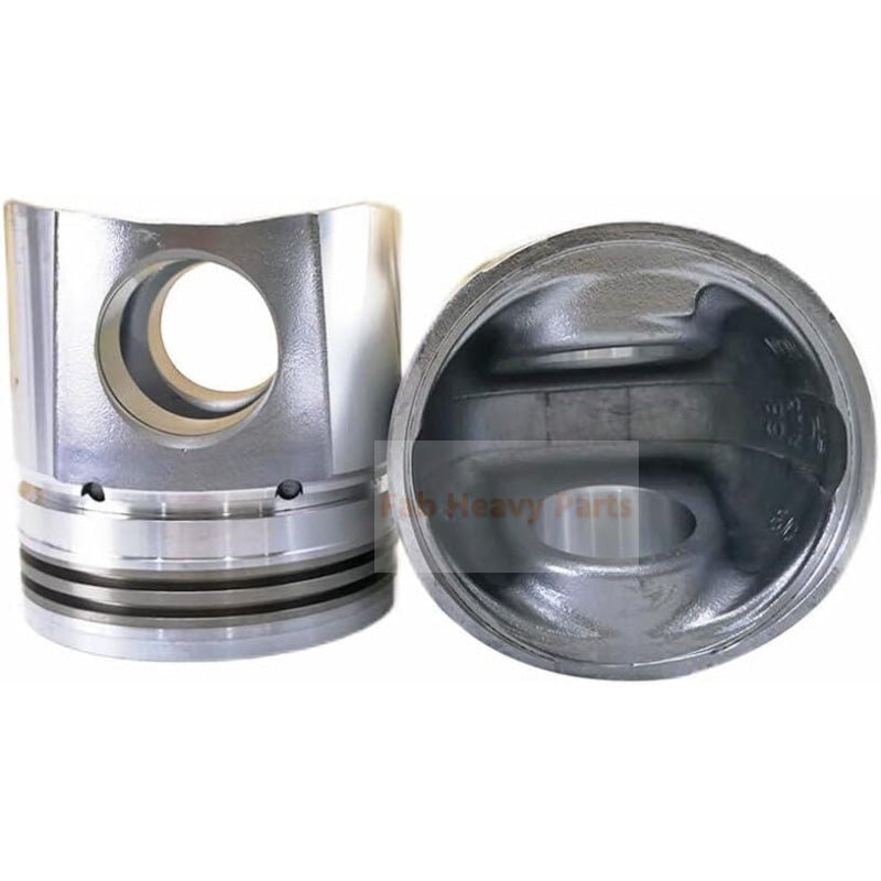 1 Piece Piston With Pin And Clips 3948465 3942665 Fits For Cummins QSB QSB4.5 QSB5.9 QSB6.7 QSB7 Engine Parts - Fab Heavy Parts