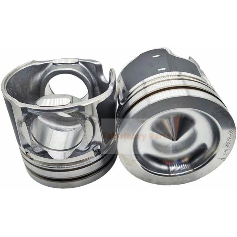 1 Piece Piston With Pin And Clips 396 - 1539 Fits For Caterpillar C9 C9.3 Engine Parts - Fab Heavy Parts
