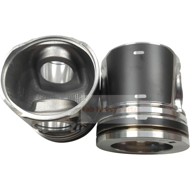 1 Piece Piston With Pin And Clips 419 - 0379 361 - 2486 Fits For Caterpillar C6.6 C4.4 Engine - Fab Heavy Parts