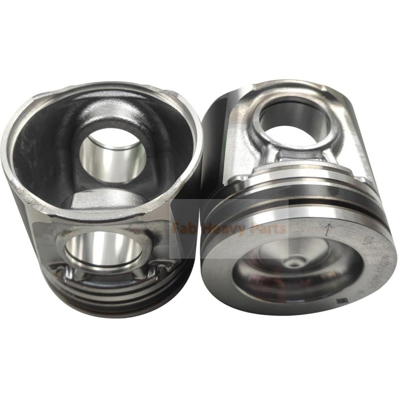 1 Piece Piston With Pin And Clips 419 - 0379 361 - 2486 Fits For Caterpillar C6.6 C4.4 Engine - Fab Heavy Parts