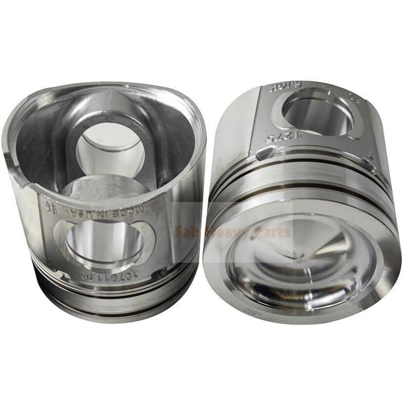 1 Piece Piston With Pin And Clips 4934860 Fits For Cummins QSB4.5 QSB6.7 Engine - Fab Heavy Parts