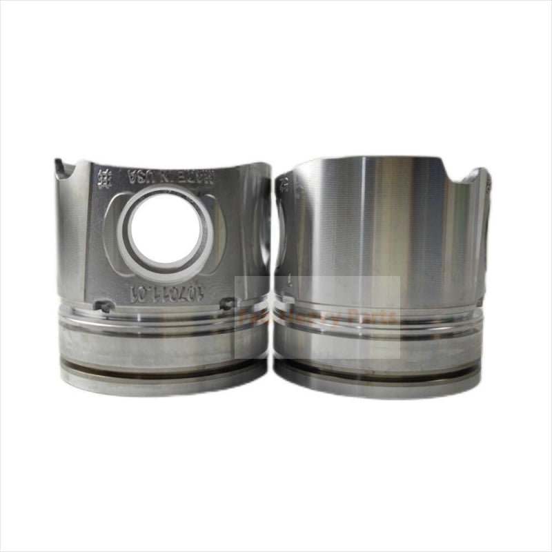 1 Piece Piston With Pin And Clips 4934860 Fits For Cummins QSB4.5 QSB6.7 Engine - Fab Heavy Parts