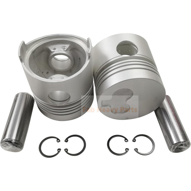 ピンとクリップ付きのピストン1個5-12111-064-0 9-12111-813-0 5-12411-064-0 ISUZU C240エンジンパーツのフィット