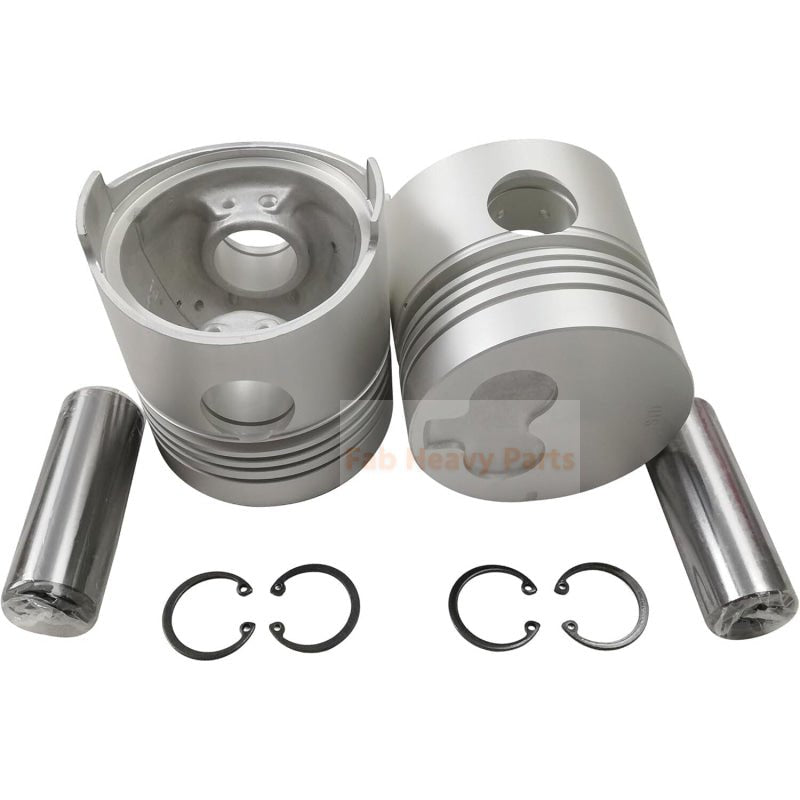 1 Piece Piston With Pin And Clips 5 - 12111 - 064 - 0 9 - 12111 - 813 - 0 5 - 12411 - 064 - 0 Fits For Isuzu C240 Engine Parts - Fab Heavy Parts