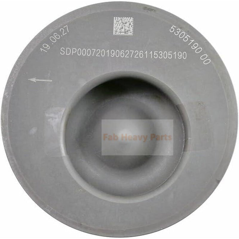 1 Piece Piston With Pin And Clips 5343091 5305190 Fits For Cummins 6LT9.3 6LTAA9.3 Engine - Fab Heavy Parts