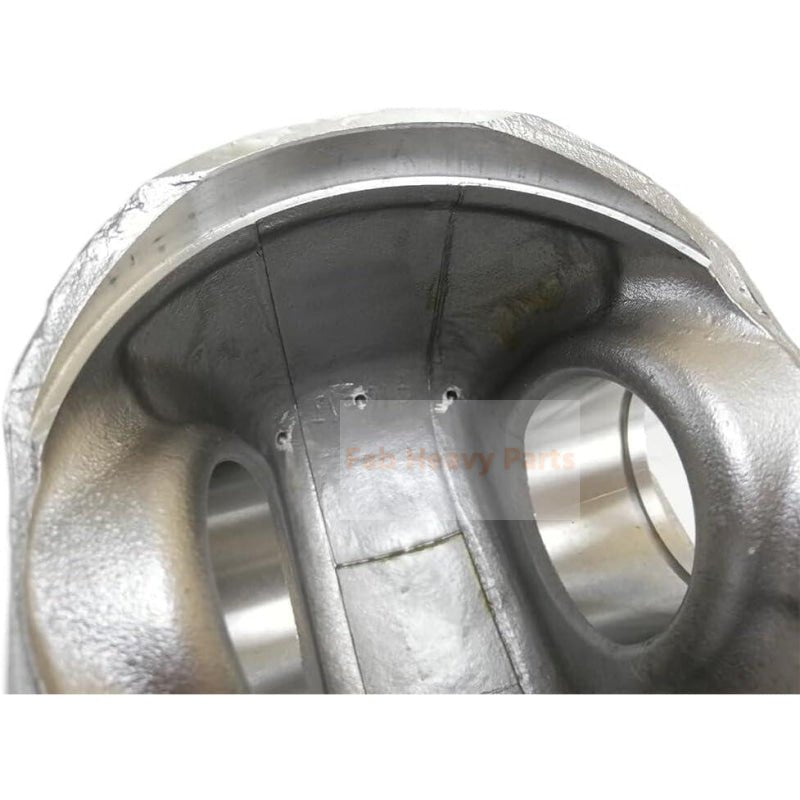 1 Piece Piston With Pin And Clips 6136 - 31 - 2112 Fits For Komatsu 6D105 - 1 Engine Parts - Fab Heavy Parts