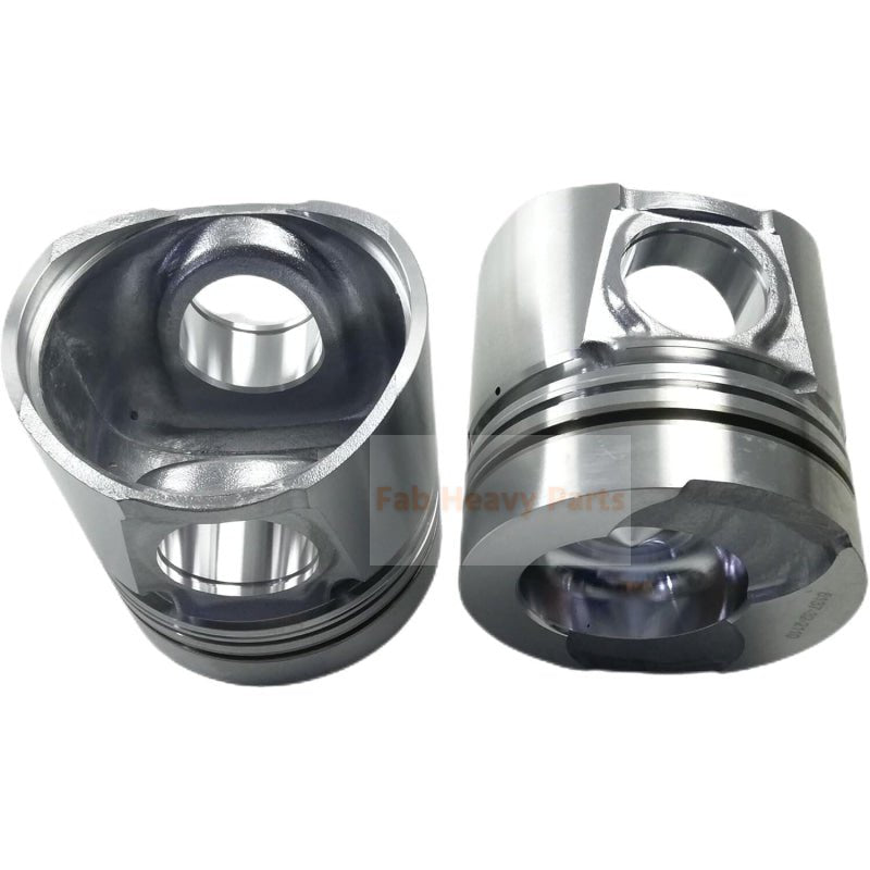 1 Piece Piston With Pin And Clips 6137 - 32 - 2110 Fits For Komatsu S4D105 - 5 S6D105 - 1 Engine Parts - Fab Heavy Parts