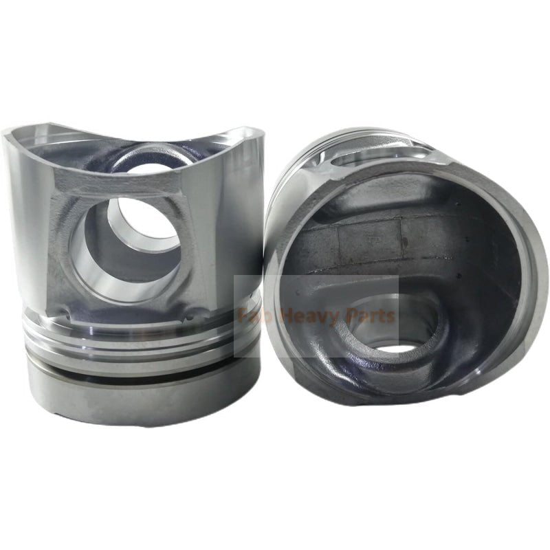 1 Piece Piston With Pin And Clips 6137 - 32 - 2110 Fits For Komatsu S4D105 - 5 S6D105 - 1 Engine Parts - Fab Heavy Parts