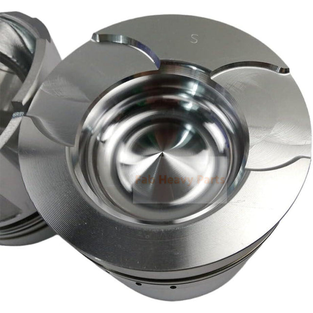 1 Piece Piston With Pin And Clips 6138-32-2110 Fits For Komatsu SA6D110-1N/P/P-B Engine Parts