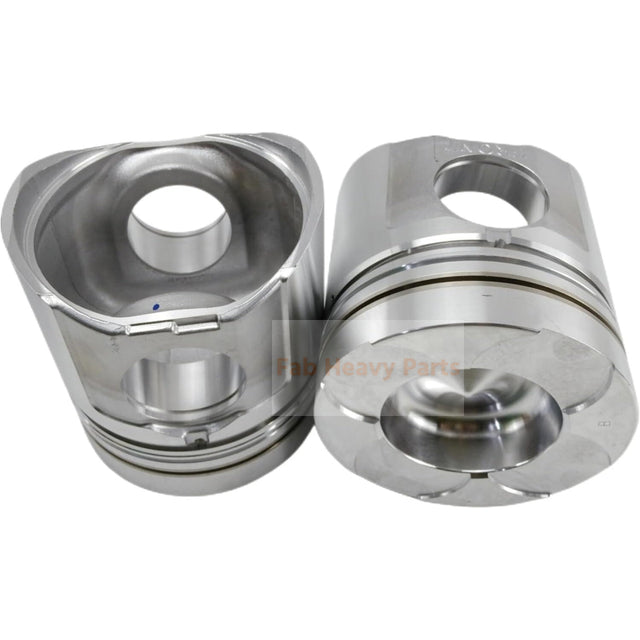 1 Piece Piston With Pin And Clips 6150-31-2012 6150-31-2112 6150-31-2113 Fits For Komatsu 6D125-1A 6D125-1B 6D125-1D Engine