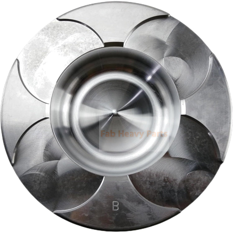 1 Piece Piston With Pin And Clips 6150-31-2012 6150-31-2112 6150-31-2113 Fits For Komatsu 6D125-1A 6D125-1B 6D125-1D Engine