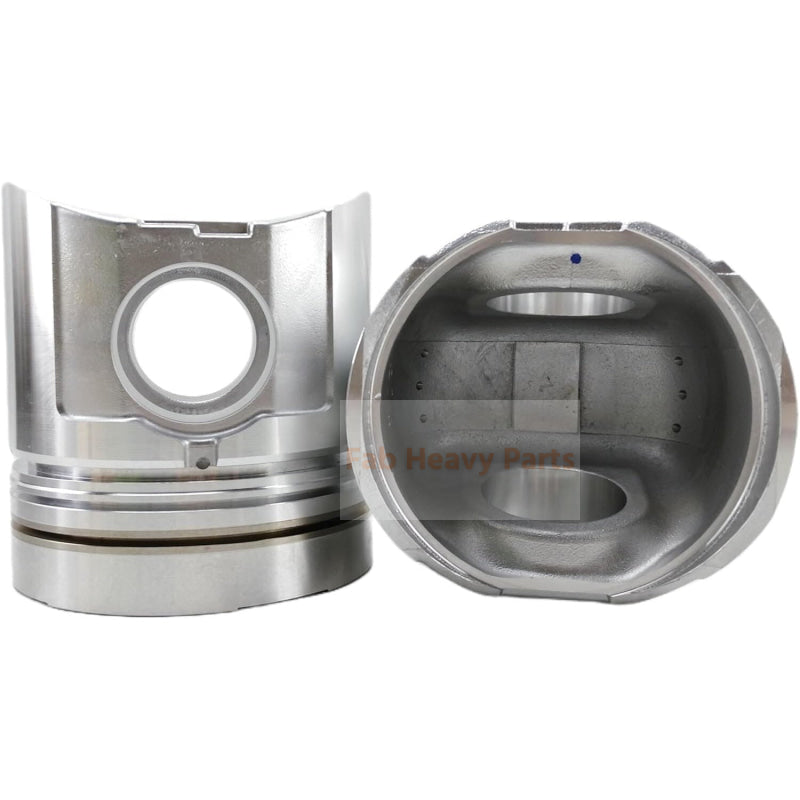 1 Piece Piston With Pin And Clips 6150-31-2012 6150-31-2112 6150-31-2113 Fits For Komatsu 6D125-1A 6D125-1B 6D125-1D Engine