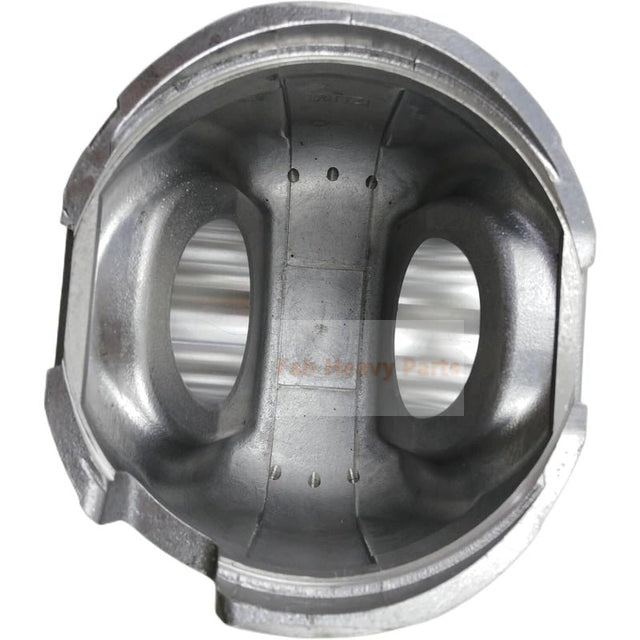 1 Piece Piston With Pin And Clips 6151 - 31 - 2071 6151 - 31 - 2171 Fits For Komatsu S6D125 - 1 Engine - Fab Heavy Parts