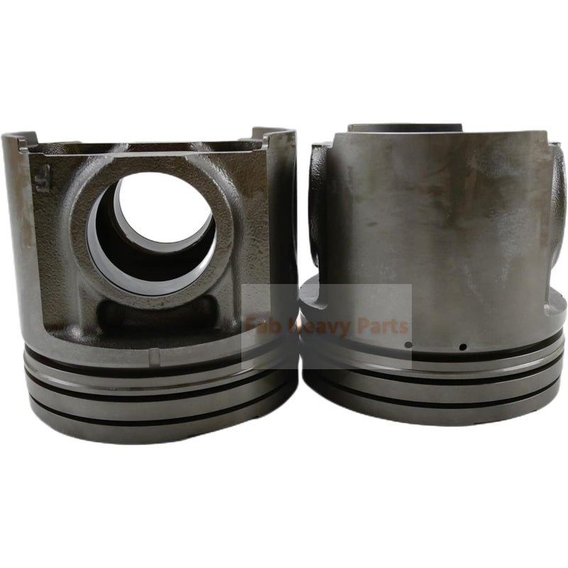 1 Piece Piston With Pin And Clips 6151 - 31 - 2511 Fits For Komatsu Engine S6D125 - 1 S6D125 - 1AM S6D125 - 1AJ Excavator PC400LC - 5 - Fab Heavy Parts