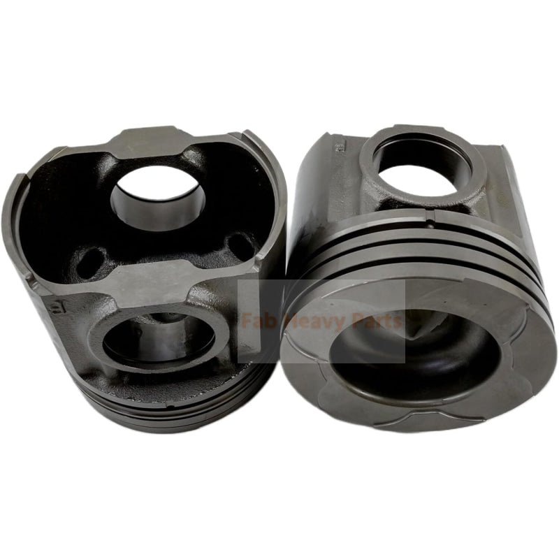 1 Piece Piston With Pin And Clips 6151 - 31 - 2511 Fits For Komatsu Engine S6D125 - 1 S6D125 - 1AM S6D125 - 1AJ Excavator PC400LC - 5 - Fab Heavy Parts