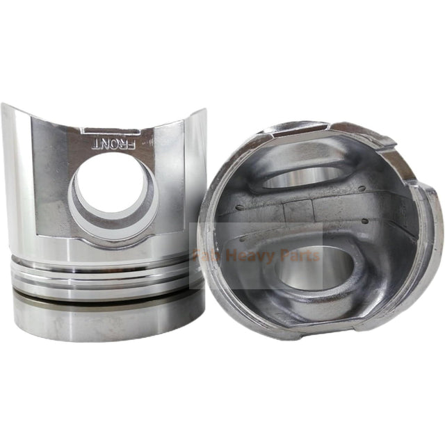 Piston 1 pièce avec broche et clips 6152-32-2610 6151-32-2110 convient pour Komatsu S6D125E-2 SA6D125E-2 SAA6D125E-2 Engine
