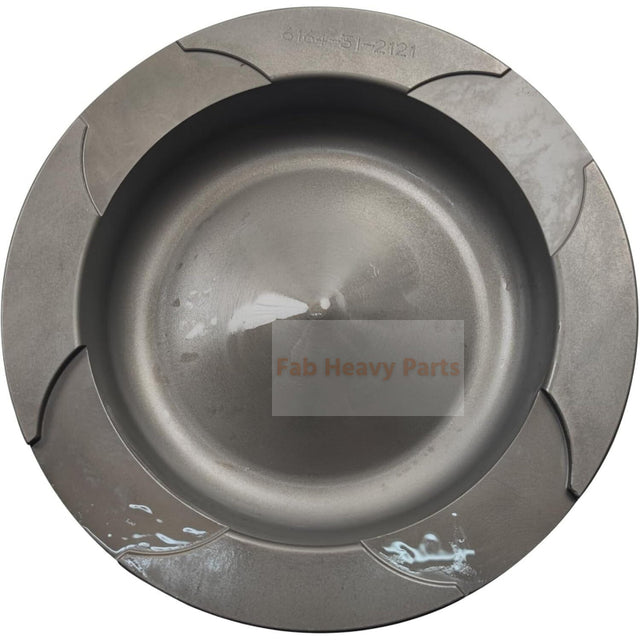 Pistón de 1 pieza con pin y clips 6164-31-2121 se ajusta para Komatsu SA6D170-A-1T SA6D170-1 SA12V170-1 Motor