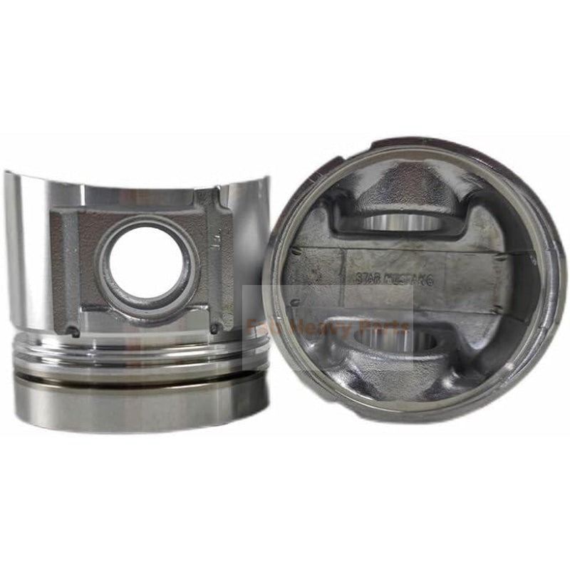 1 Piece Piston With Pin And Clips 6204-31-2141 Fits For Komatsu 4D95L-E-2A /B/C/D S4D95LE-2 Fits Cummins B3.3 Engine
