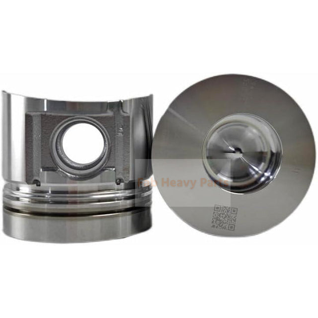 Pistón de 1 pieza con alfiler y clips 6204-31-2141 se ajusta para Komatsu 4D95L-E-2A/B/C/D S4D95LE-2 se adapta a Cummins B3.3