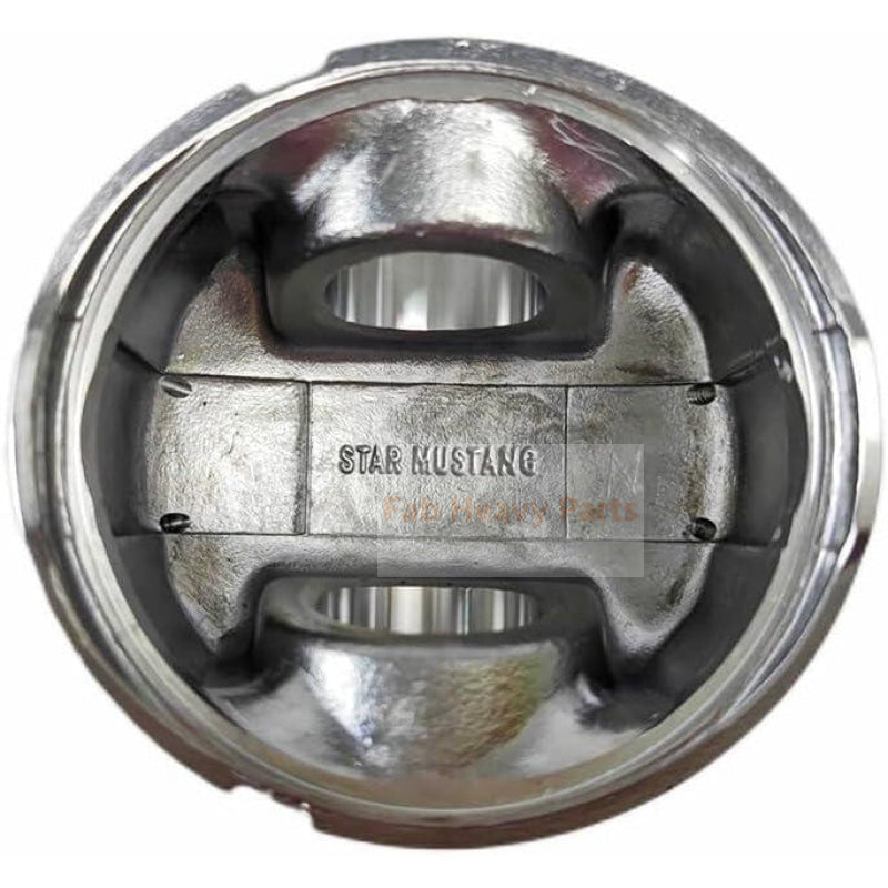 1 Piece Piston With Pin And Clips 6204-31-2141 Fits For Komatsu 4D95L-E-2A /B/C/D S4D95LE-2 Fits Cummins B3.3 Engine