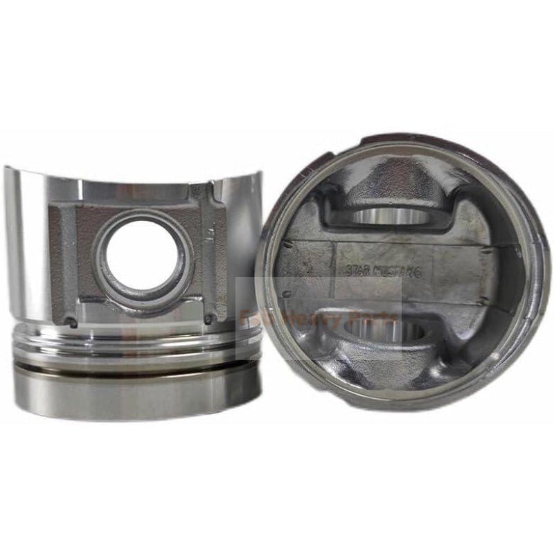 1 Piece Piston With Pin And Clips 6204 - 31 - 2141 Fits For Komatsu 4D95L - E - 2A /B/C/D S4D95LE - 2 Fits Cummins B3.3 Engine - Fab Heavy Parts