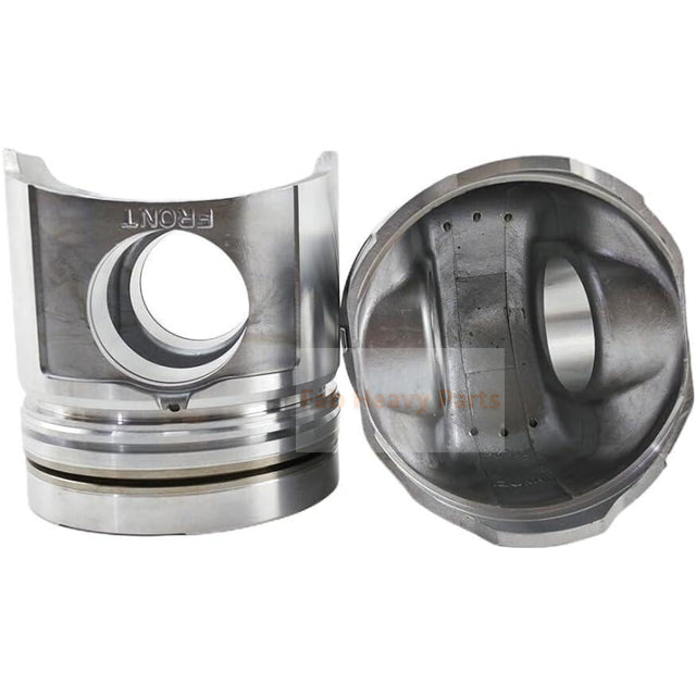 1 Piece Piston With Pin And Clips 6222-31-2110 Fits For Komatsu SA6D108 SA6D108-1 Engine