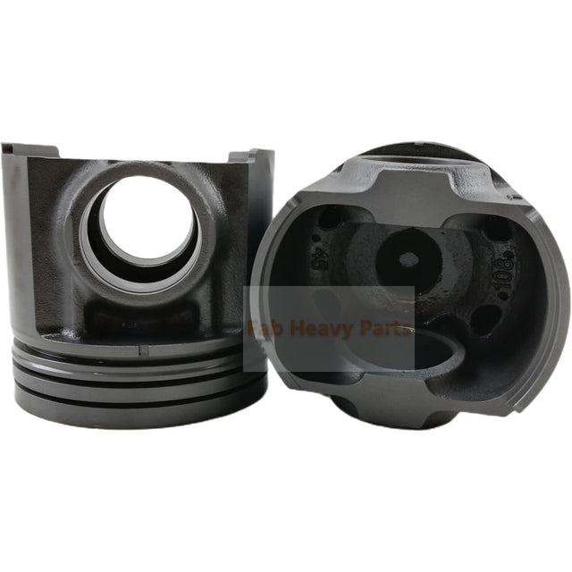 1 Piece Piston With Pin And Clips 6251-31-2510 Fits For Komatsu SAA6D125E-5 Engine Parts