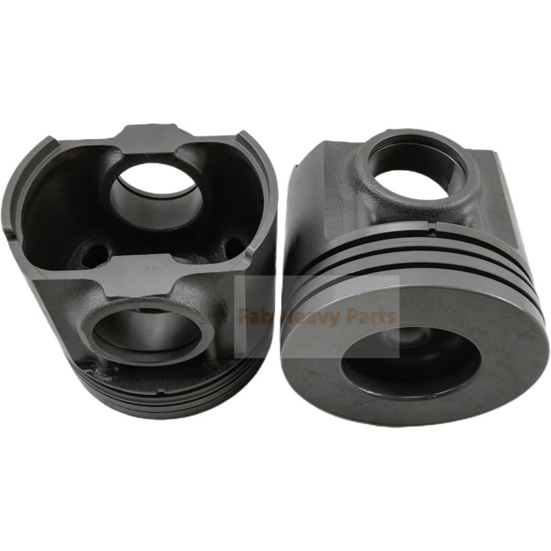 1 Piece Piston With Pin And Clips 6251 - 31 - 2510 Fits For Komatsu SAA6D125E - 5 Engine Parts - Fab Heavy Parts