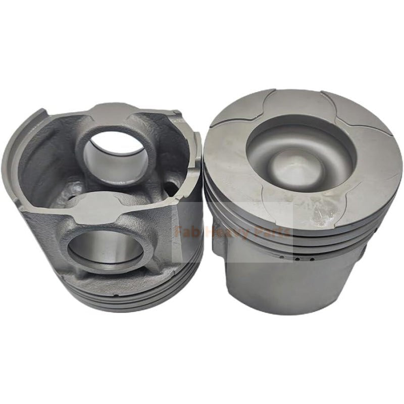 1 Piece Piston With Pin And Clips 6261 - 31 - 2130 Fits For Komatsu SAA6D140E SAA6D140E - 5 Engine - Fab Heavy Parts
