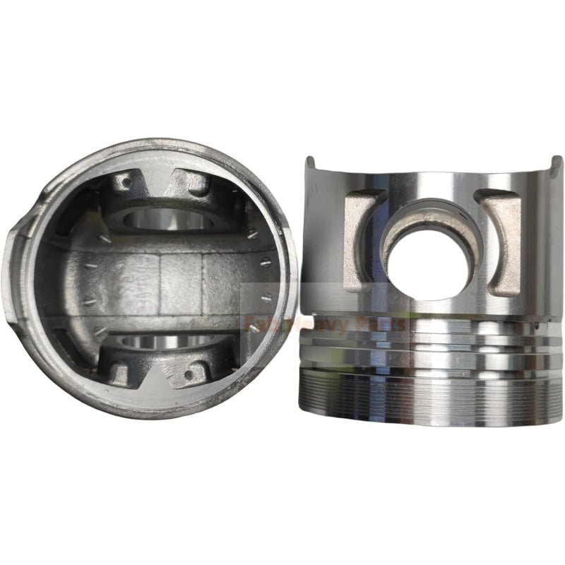 1 Piece Piston With Pin And Clips 65.02501 - 0206 Fits For Doosan DB33 Engine Parts - Fab Heavy Parts