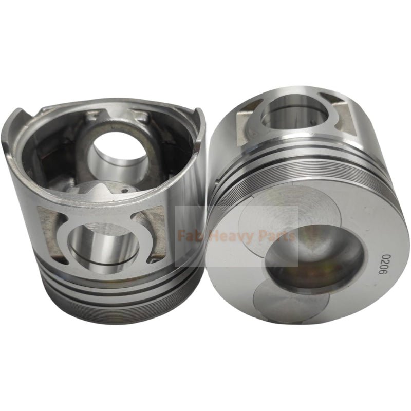 1 Piece Piston With Pin And Clips 65.02501 - 0206 Fits For Doosan DB33 Engine Parts - Fab Heavy Parts