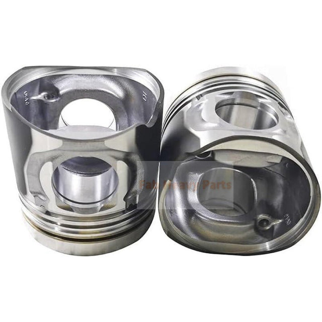 1 Piece Piston With Pin And Clips 65.02501 - 0426 Fits For Doosan DL06 Engine - Fab Heavy Parts