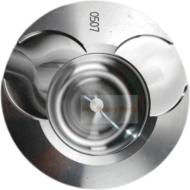 1 Piece Piston With Pin And Clips 65.02501 - 0507 Fits For Doosan D1146 Engine - Fab Heavy Parts