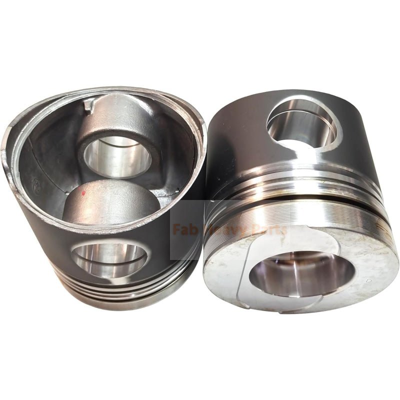 1 Piece Piston With Pin And Clips 65.02501 - 0678 65.02501 - 0770 Fits For Doosan D2848T DV15T Engine - Fab Heavy Parts