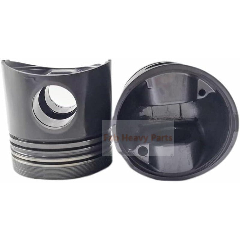 1 Piece Piston With Pin And Clips 65.02501 - 0708 Fits For Doosan P158LE P222LE P180LE D2848LB Engine - Fab Heavy Parts