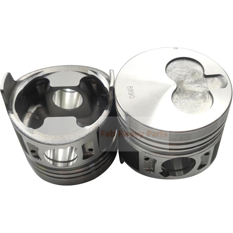1 Piece Piston With Pin And Clips 8 - 97176 - 889 - 0 Fits For Isuzu 3LA1 3LB1 Engine Parts - Fab Heavy Parts