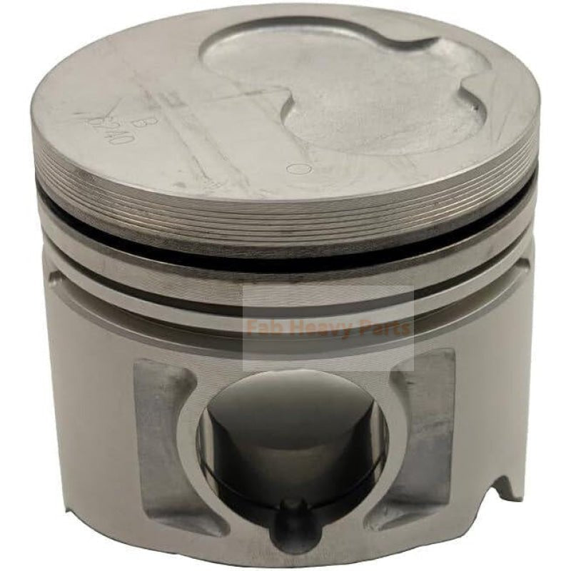 1 Piece Piston with Pin and Clips 8971766240 Fits for Isuzu 4JG2T Engine - Fab Heavy Parts