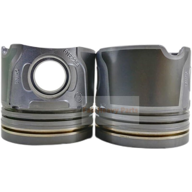 1 Piece Piston With Pin And Clips C5305838 C4376537 5305838 4376537 Fits For Cummins ISL9.5 ISLE Series Engine Parts - Fab Heavy Parts