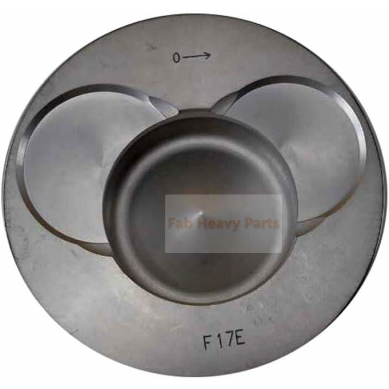 1 Piece Piston With Pin And Clips L/R 13216-1210 L 13216-2110A R 13226-1210A Fits For Hino F17E Engine Parts