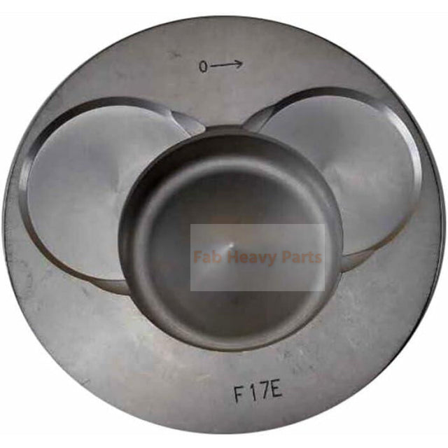 1 Piece Piston With Pin And Clips L/R 13216-1210 L 13216-2110A R 13226-1210A Fits For Hino F17E Engine Parts