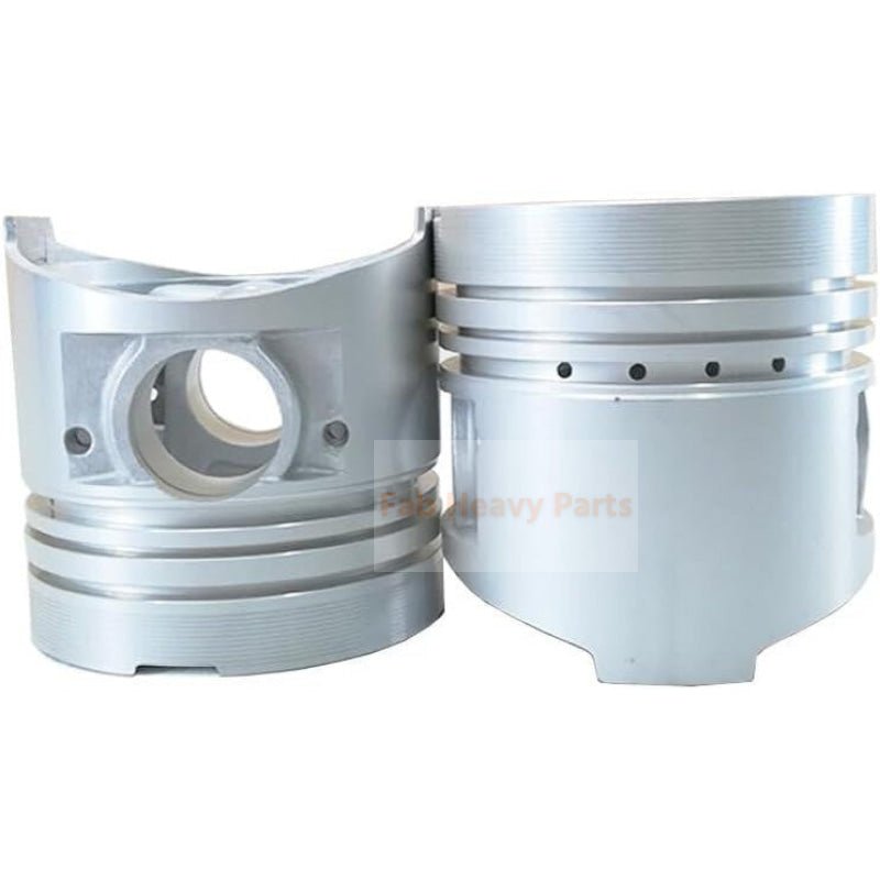 1 Piece Piston With Pin And Clips MD050021 MD103318 Fits For Mitsubishi 4D55 4D56 Engine Parts - Fab Heavy Parts